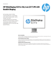 HP EliteDisplay E231e