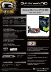 Gainward 3170 NVIDIA GeForce GT 740 1GB graphics card