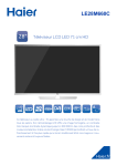 Haier LE28M660C 28" White LED TV