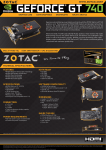 Zotac ZT-71003-10L NVIDIA GeForce GT 740 1GB graphics card