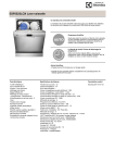 Electrolux ESF6525LOX dishwasher