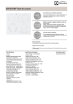 Electrolux EHF6547IWP hob