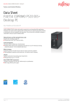 Fujitsu ESPRIMO P520 E85+