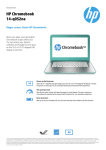 HP Chromebook 14-q052na