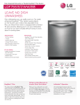 LG LDF7551WW dishwasher