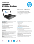 HP Pavilion 17-f030us