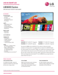 LG 84UB9800 84" 4K Ultra HD 3D compatibility Smart TV Wi-Fi White LED TV
