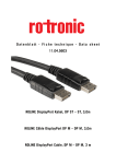 Rotronic DisplayPort, 3 m