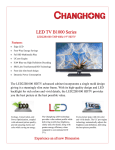 Changhong LED22B1000 21.5" HD-ready Black LED TV