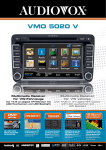 Audiovox VMO 5020 V car media receiver