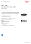 Fujitsu ESPRIMO E420 E85+