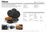 Tristar WF&shy;-2117 waffle iron