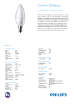 Philips CorePro LEDcandle 2.7-25W