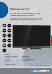 Blaupunkt BLA-32/124I 32" HD-ready Black LED TV