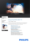 Philips 6000 series Full HD LED TV 47PFT6309