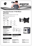 Approx APPST02 flat panel wall mount
