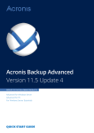 Acronis Backup Advanced for Exchange v11.5