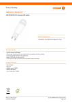 Osram LED PIN 1.9 W/830 G9