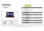 Acer Aspire 570G-33218G75Dnrr