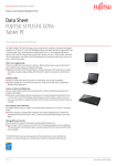 Fujitsu STYLISTIC Q704 128GB Black