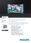 Philips 65PFG6659 65" Full HD 3D compatibility Smart TV Wi-Fi Silver
