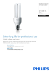 Philips Stick energy saving bulb 8710163229980
