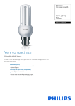 Philips Stick energy saving bulb 8710163390840