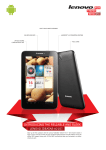 Lenovo IdeaTab A2107A 16GB 3G Black