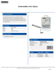 Nedis CSEMSTYL100SI stylus pen