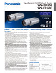 Panasonic WV-SP508 surveillance camera