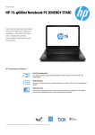 HP 15 15-g000ei