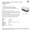 V7 Laser Toner for select HP printer - replaces Q3960A, Q3960U