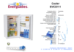 Everglades EVCO111 refrigerator