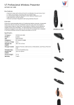 V7 Professional Wireless Presenter