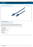 Digitus DK-1522-070/B networking cable