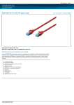 Digitus DK-1532-200/R networking cable