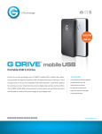 G-Technology G-DRIVE mobile USB