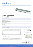 LogiLink NP0040A patch panel