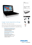 Philips Portable DVD Player PD9030