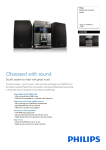 Philips Classic micro sound system DCB188