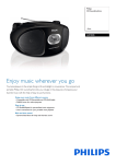 Philips CD Soundmachine AZ102B