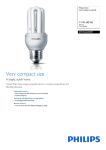 Philips Stick energy saving bulb 8710163229591