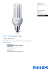 Philips Stick energy saving bulb 8710163229676