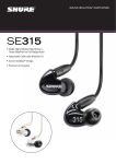 Shure SE315