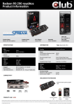 CLUB3D CGAX-R9298SO AMD Radeon R9 290 4GB graphics card