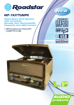 Roadstar HIF-1937TUMPK home audio set