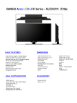 Sansui SLED3215 31.51" Black LED TV