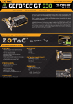 Zotac ZT-60416-20L NVIDIA GeForce GT 630 2GB graphics card