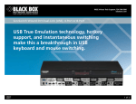 Black Box KV2004A KVM switch