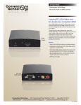 Conversions Technology CTVGA-HDMI video converter